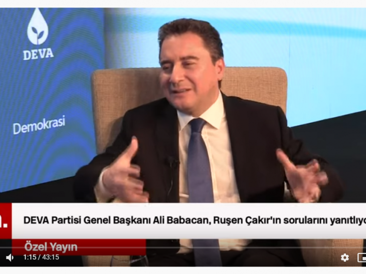 Turkey must win trust ‘to secure foreign funds’, says Ali Babacan