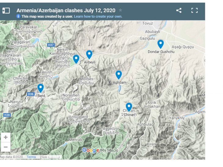 Armenia and Azerbaijan:  Deadliest clashes since 2016