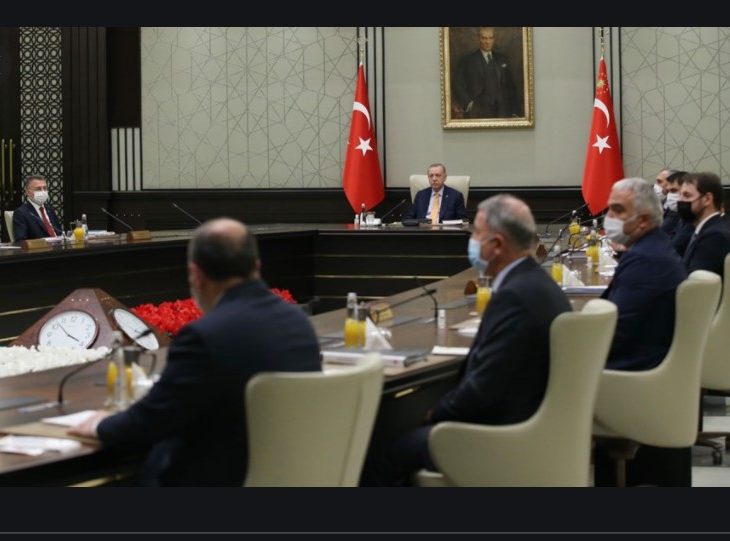 Cabinet meeting:  Longer lockdowns, “response” to Biden on the agenda