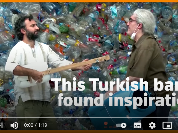 Turkish band converts garbage into sound waves