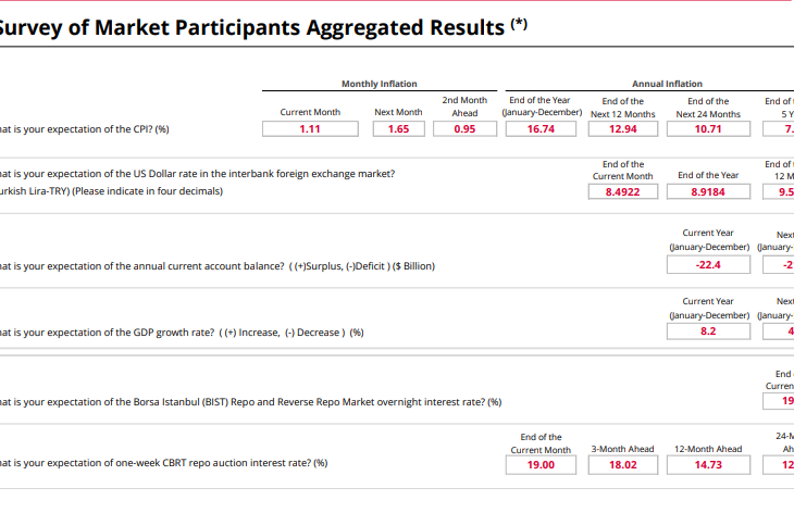 Survey of Market Participants: Inflation bets higher again