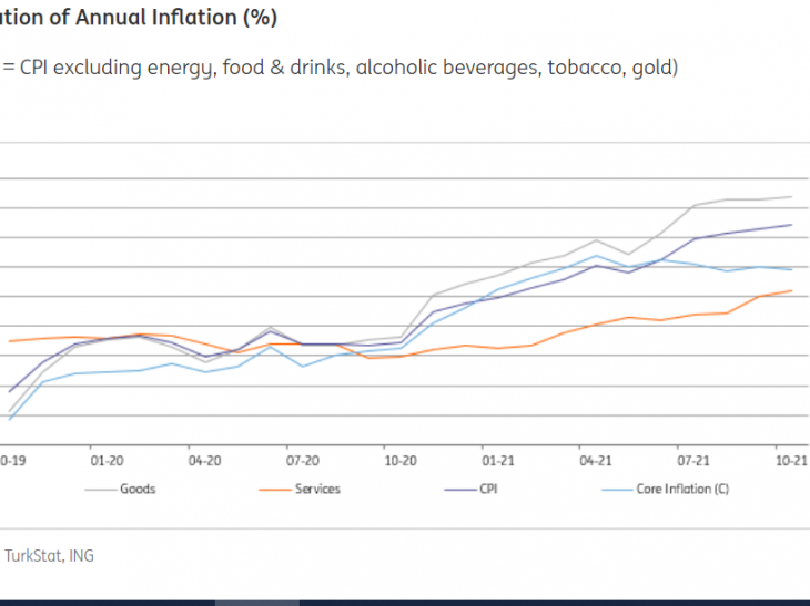 ING analysis:  Annual inflation nears 20%