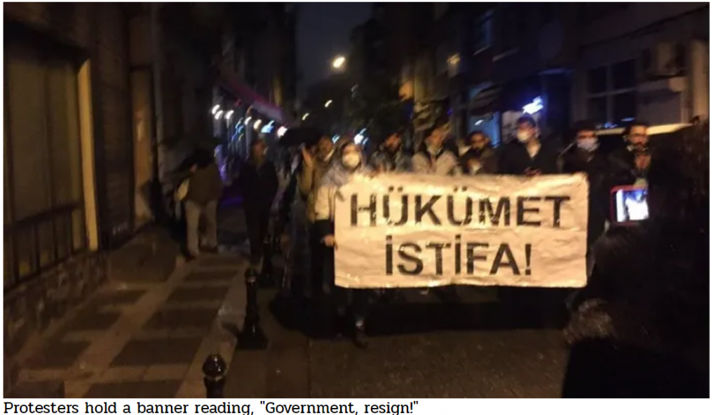 Turkish cities protest massive currency devaluation P.A. Turkey