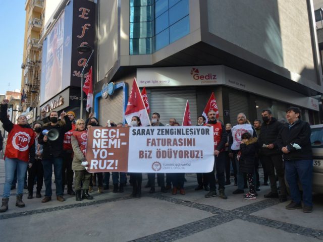 Demonstrations in protest of massive electricity price hikes spread around Turkey