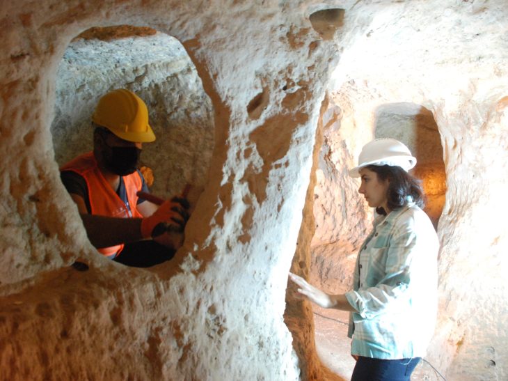 Massive underground city found during excavation in Turkey