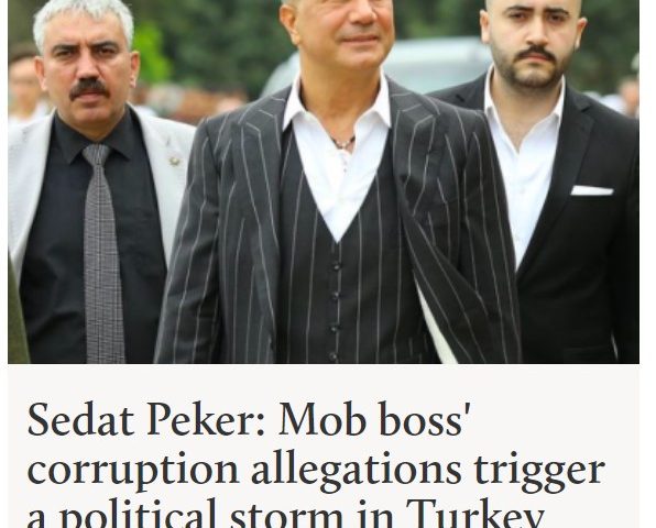 Mafia boss Peker claims capital markets regulator seeped  in bribery
