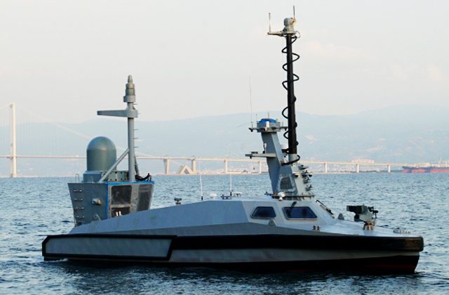 Turkey’s first unmanned armed vessel MARLIN intoduced to public