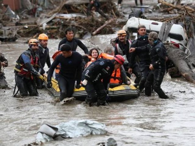 Flood death toll rises to 15 in Turkey’s quake zone