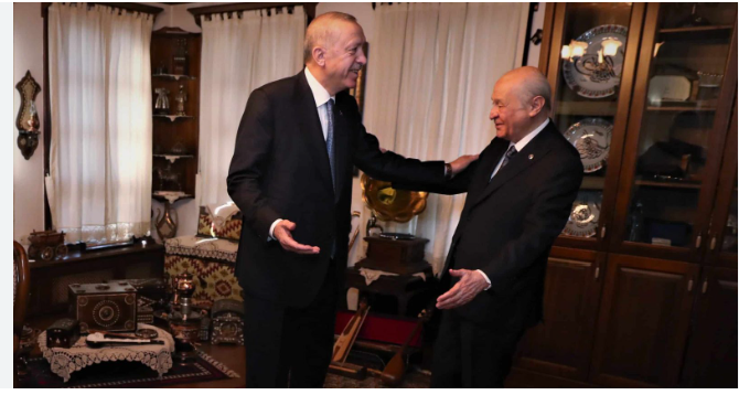 Erdoğan to Meet Bahçeli in Ankara
