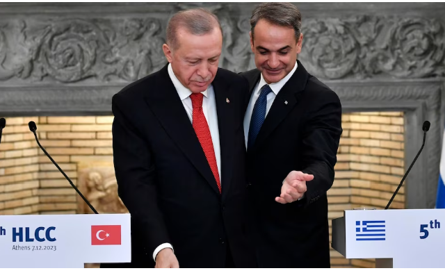 Why did Erdogan forget his animosity to Greek PM Mitsotakis?