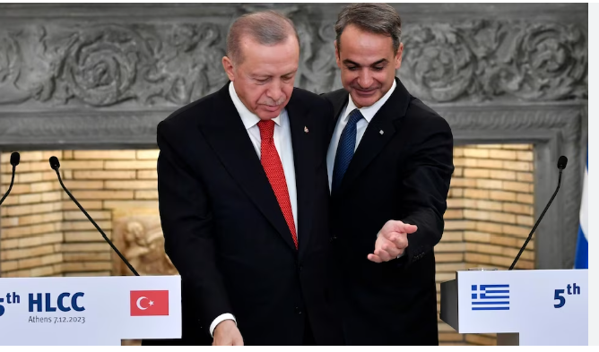 Why did Erdogan forget his animosity to Greek PM Mitsotakis?