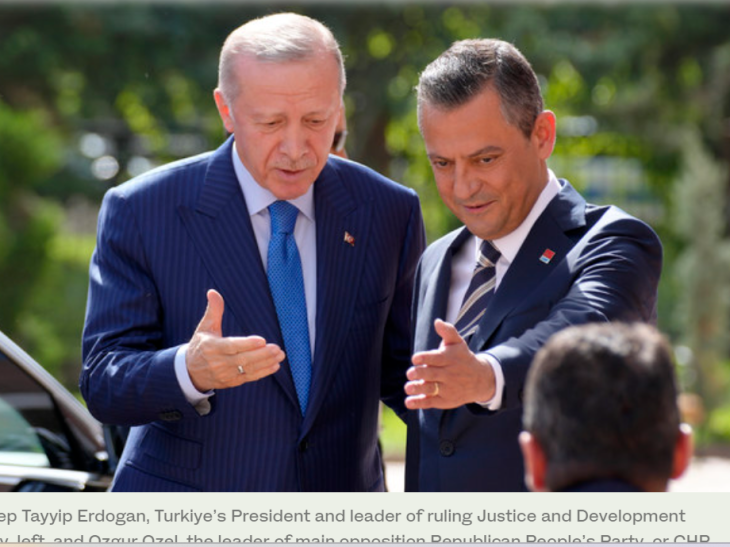 COMMENTARY:  What economic measures did main opposition leader Ozel request from Erdogan?  
