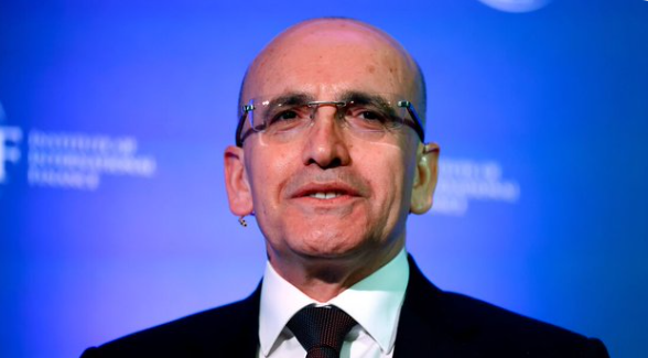 Simsek tells foreign investors that tight fiscal policy will play a decisive role in the disinflation process