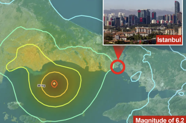 Two Major Earthquake Scenarios Threaten Istanbul, New Study Warns