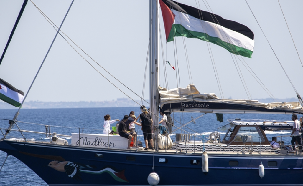 Freedom Flotilla Boat ‘Madleen’ Boarded by Israeli Forces Amid Tense Standoff at Sea