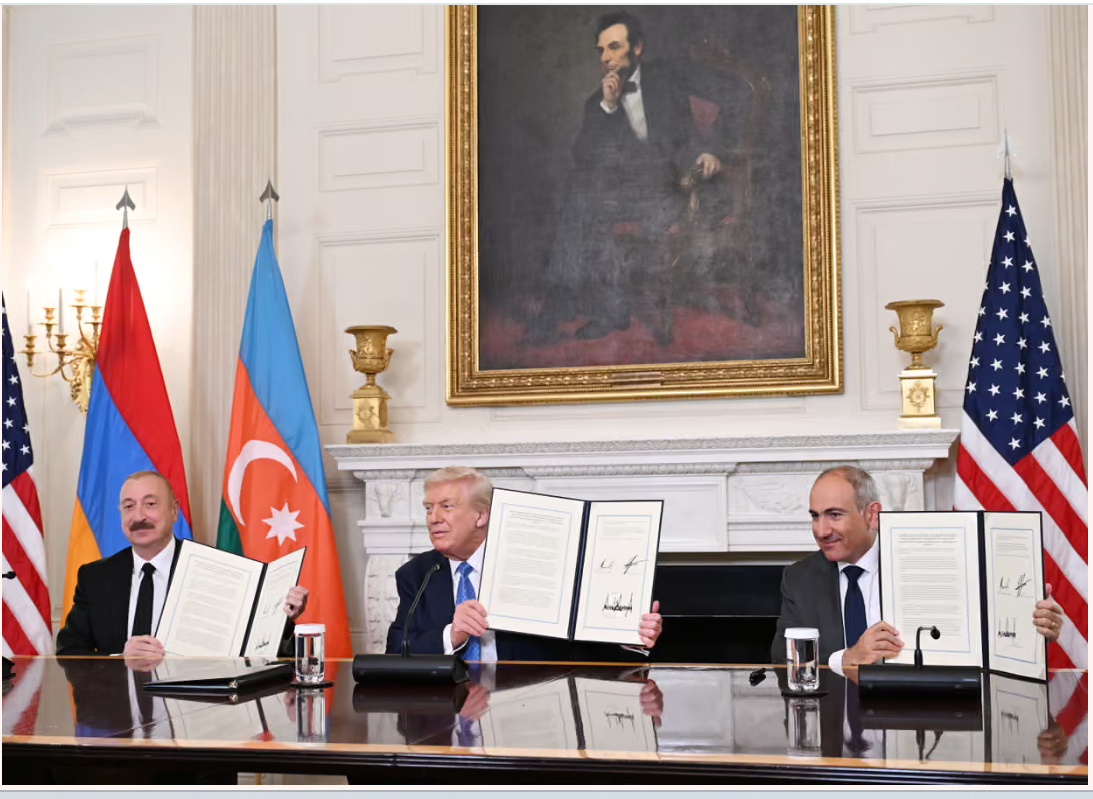 Armenia–Azerbaijan Peace Deal at White House Opens ‘Trump Route’ — Major Win for Turkey
