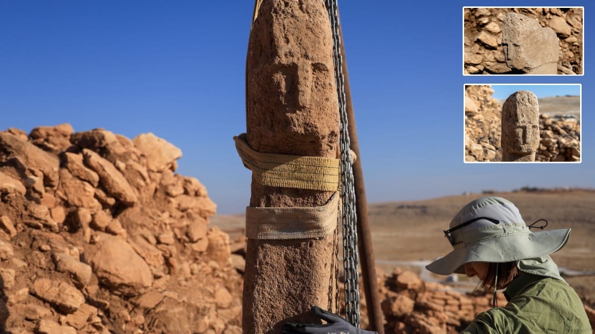 12,000-Year-Old Human Carving Unearthed at Karahantepe