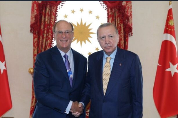 Erdoğan Meets BlackRock CEO Larry Fink in Istanbul as Türkiye Seeks Fresh Capital Inflows